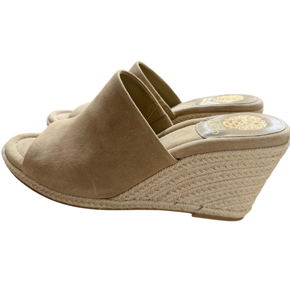 NEW Vince Camuto Women's Fayla Wedge Sandal Color: Tortilla Size 11M